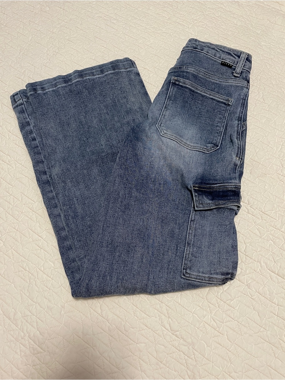 Women’s Dark Blue Carpenter Jeans - Classic Workwear Style